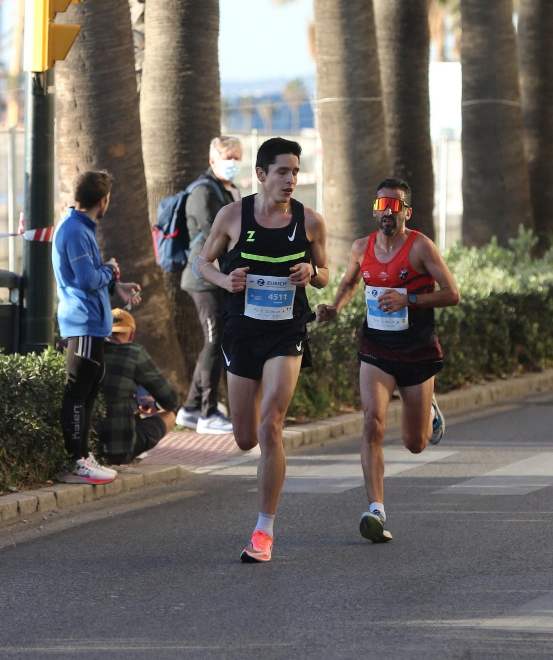 Around 9,000 runners participated in the event that also included a half-marathon, which had 4,700 participants