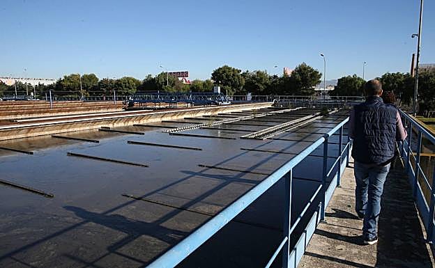 The Guadalhorce waste treatment plant.