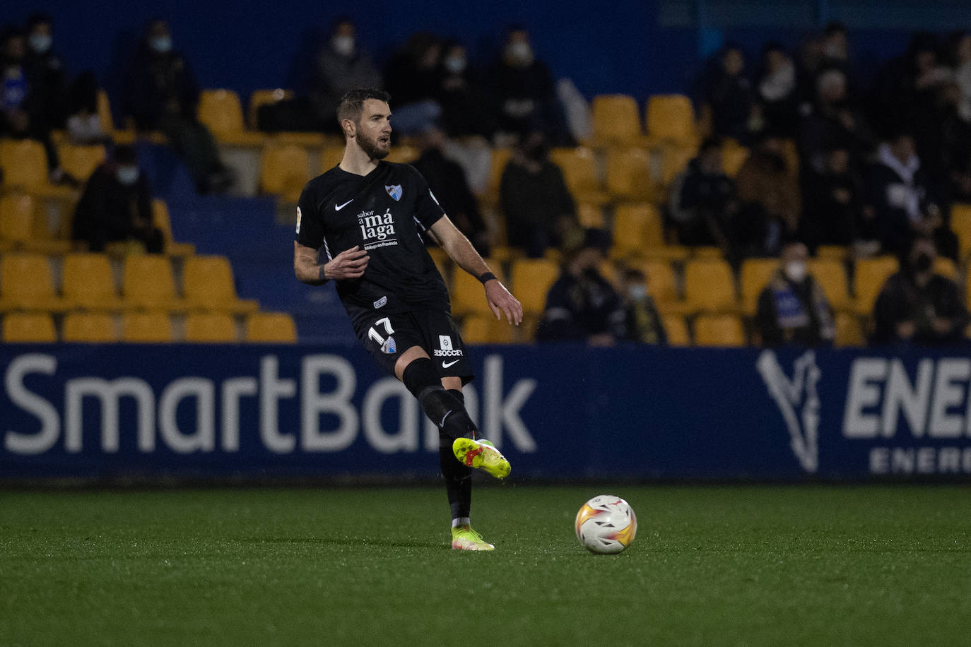 Malaga won away from home for the first time this season on Monday (3 January)