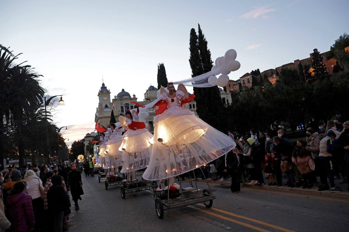 Malaga's Three Kings parade 2022.