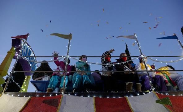 Malaga's Three Kings parade 2022.