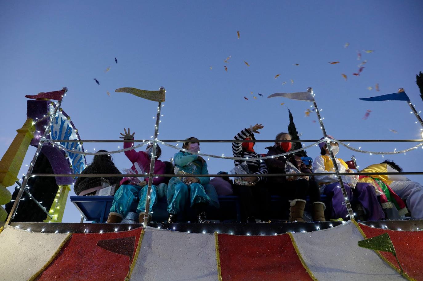 Malaga's Three Kings parade 2022.