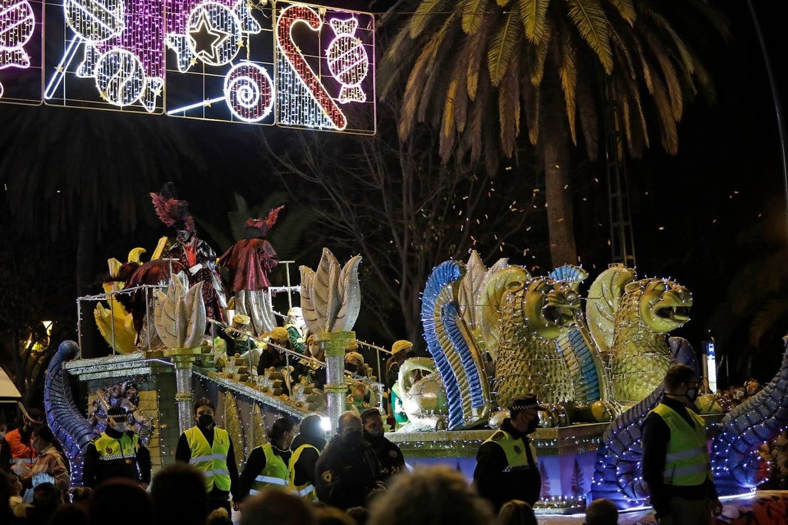 Malaga's Three Kings parade 2022.