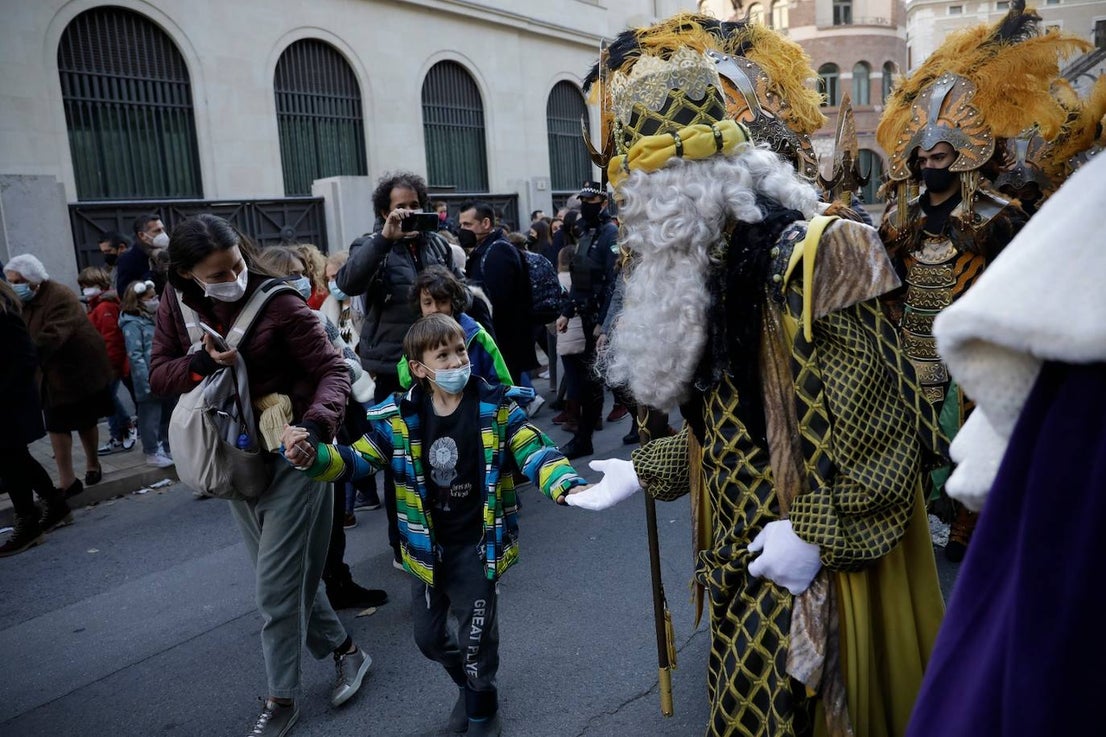 Malaga's Three Kings parade 2022.