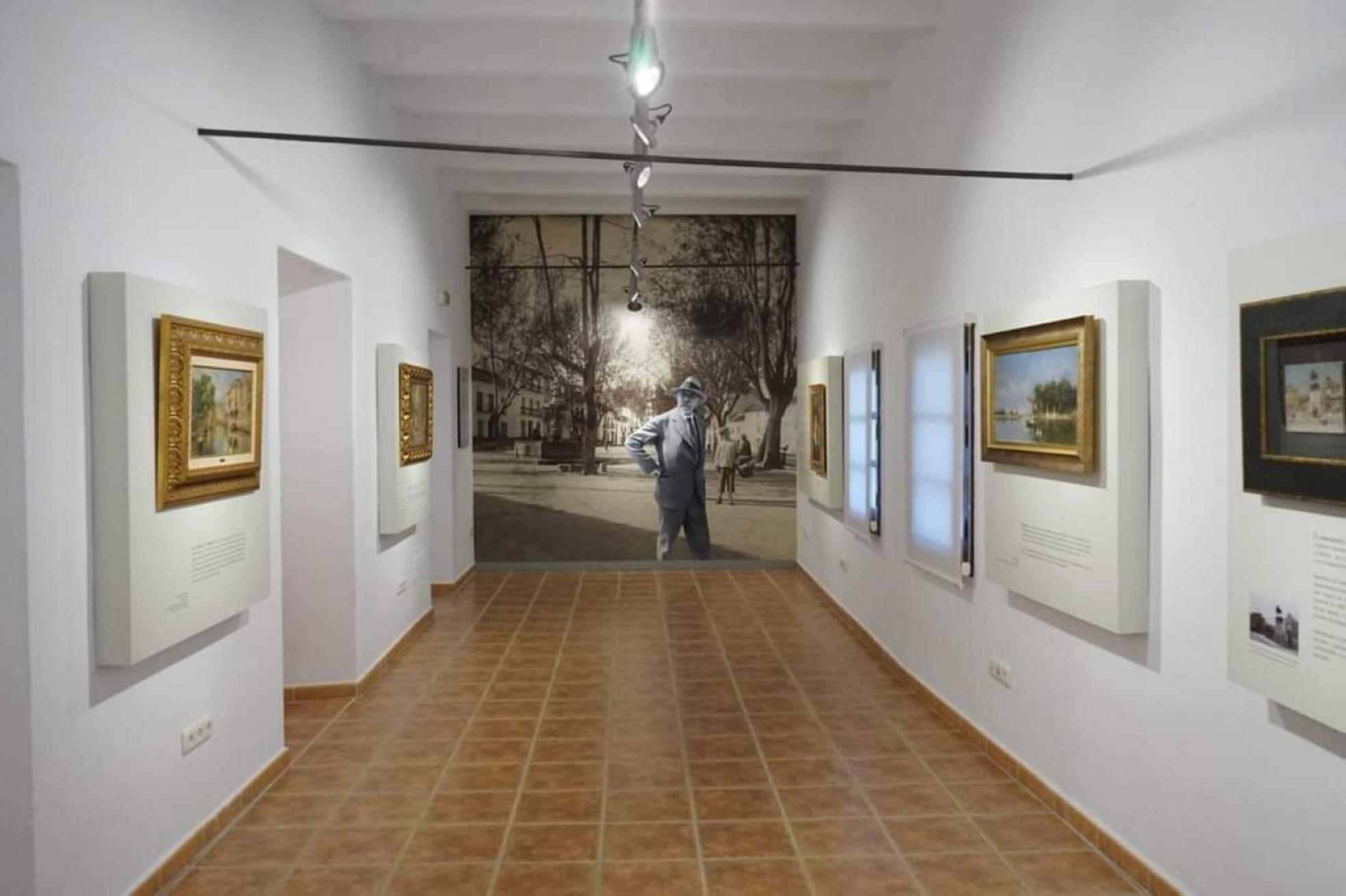 One of the rooms at the Centro Antonio Reyna Manescau. 