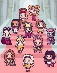 Imagen secundaria 2 - Top, the Lego set inspired by the series Queer Eye. Bottom, Diego Sancho and more of his designs.