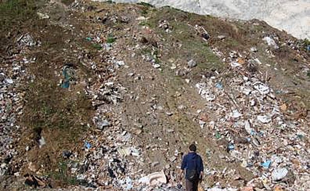 The dump before it was cleaned up 