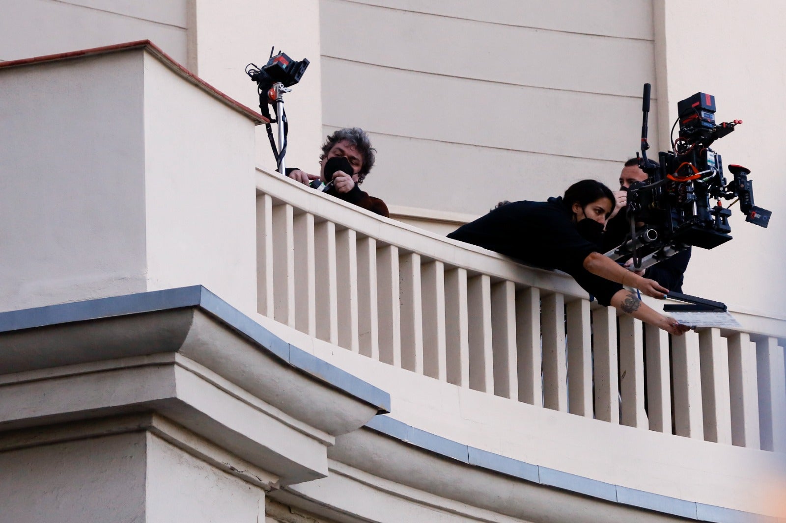 The new Netflix series 'La chica de nieve’ began shooting in Malaga on 7 February