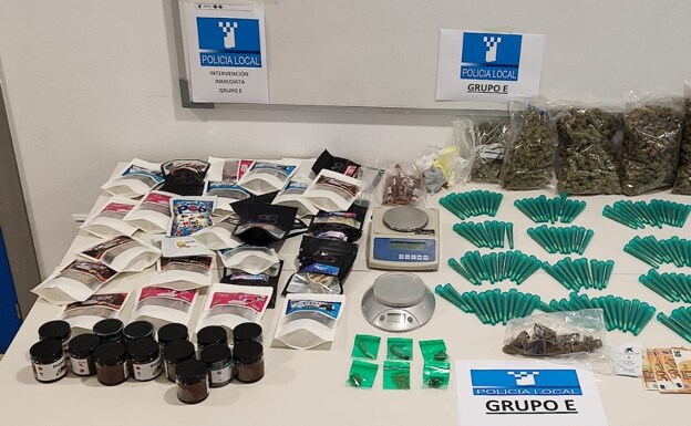 Police seized cannabis, hashish and a variety of CBD products from private marijuana club. 