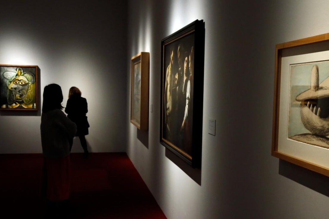 The exhibition includes works by Spanish Old Masters. 