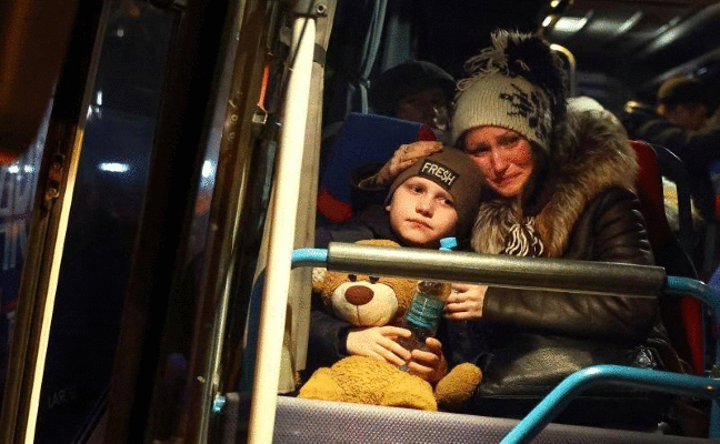 Photographs from day eleven of the conflict.