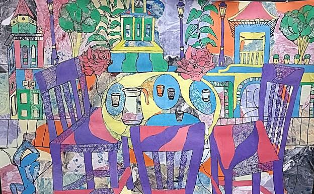 Gallery. Secondary school artwork.