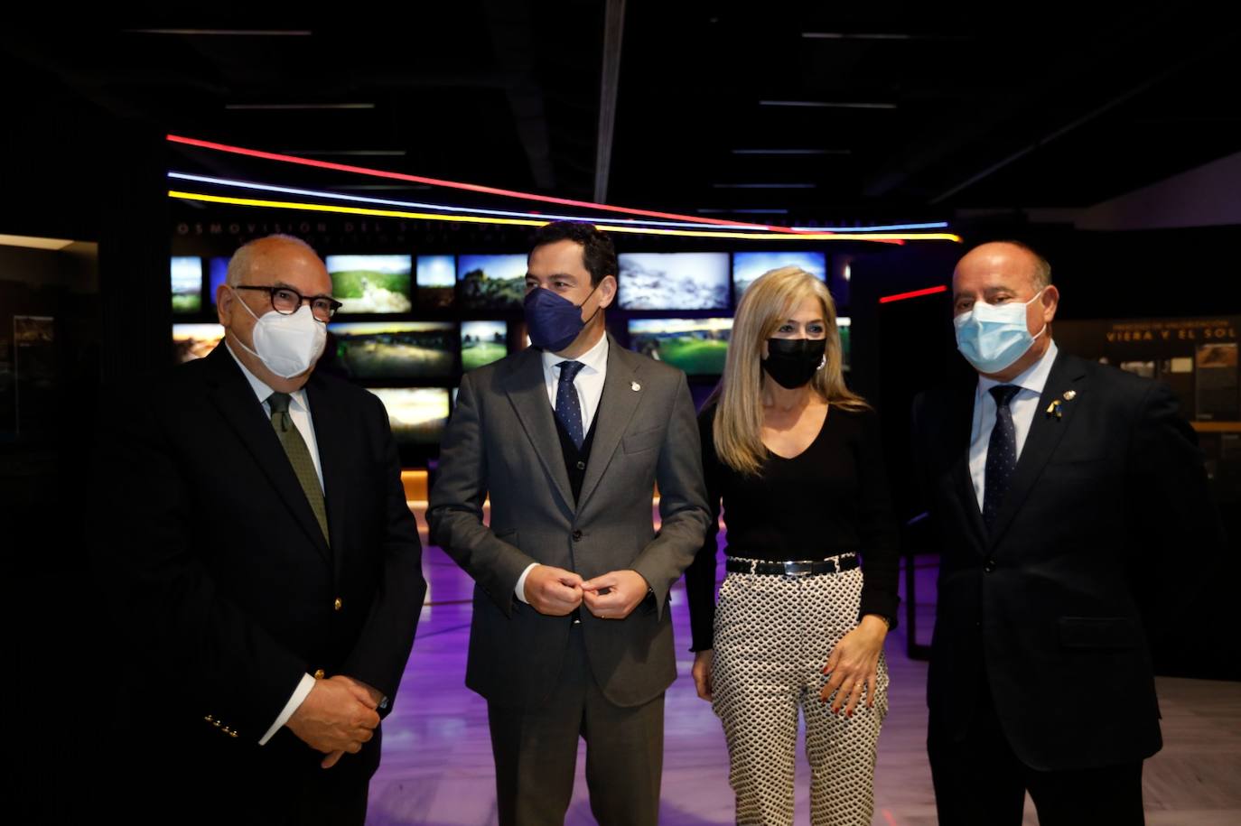 The centre, officially opened by the president of the Junta de Andalucía, now hosts four exhibitions