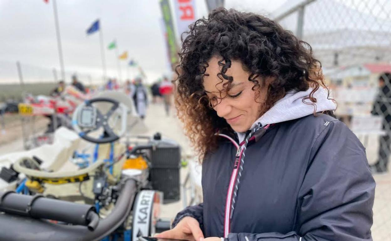 Noelia Benitez is in Saudi Arabia to take part in the country's Rally Jameel 