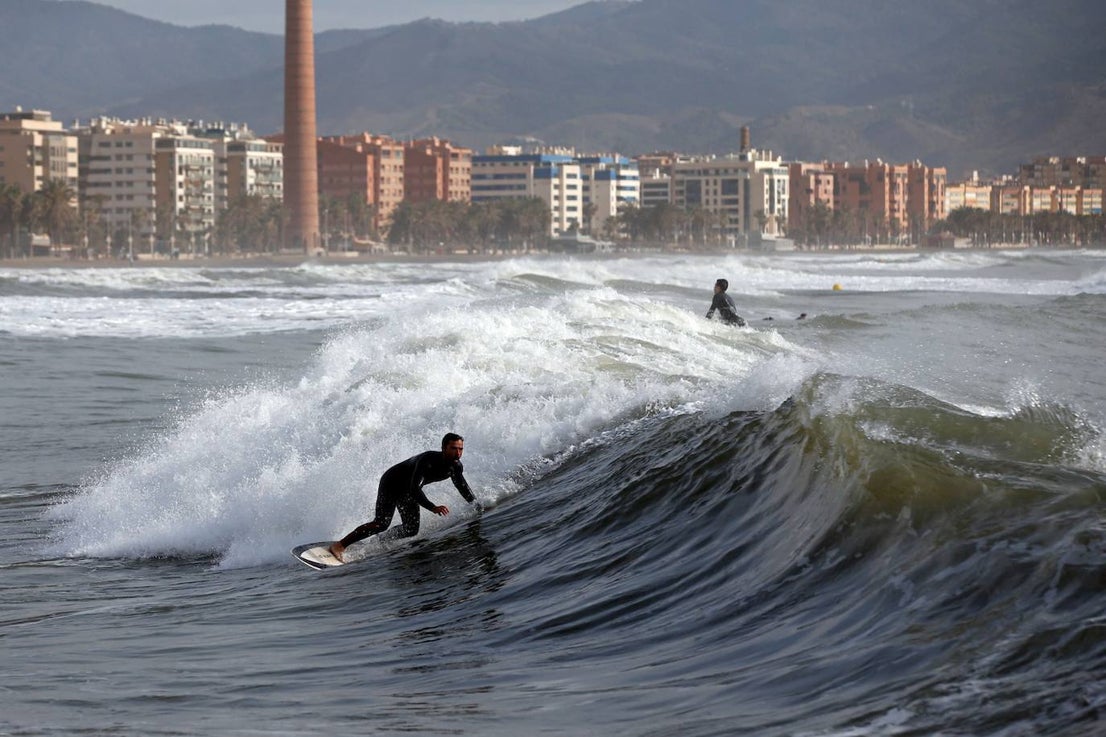 The strong waves have aggravated the loss of sand on the beaches of the province