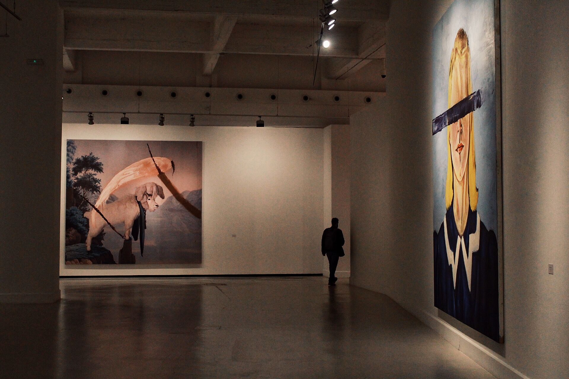 The North American artist recreates traditional Spanish paintings.