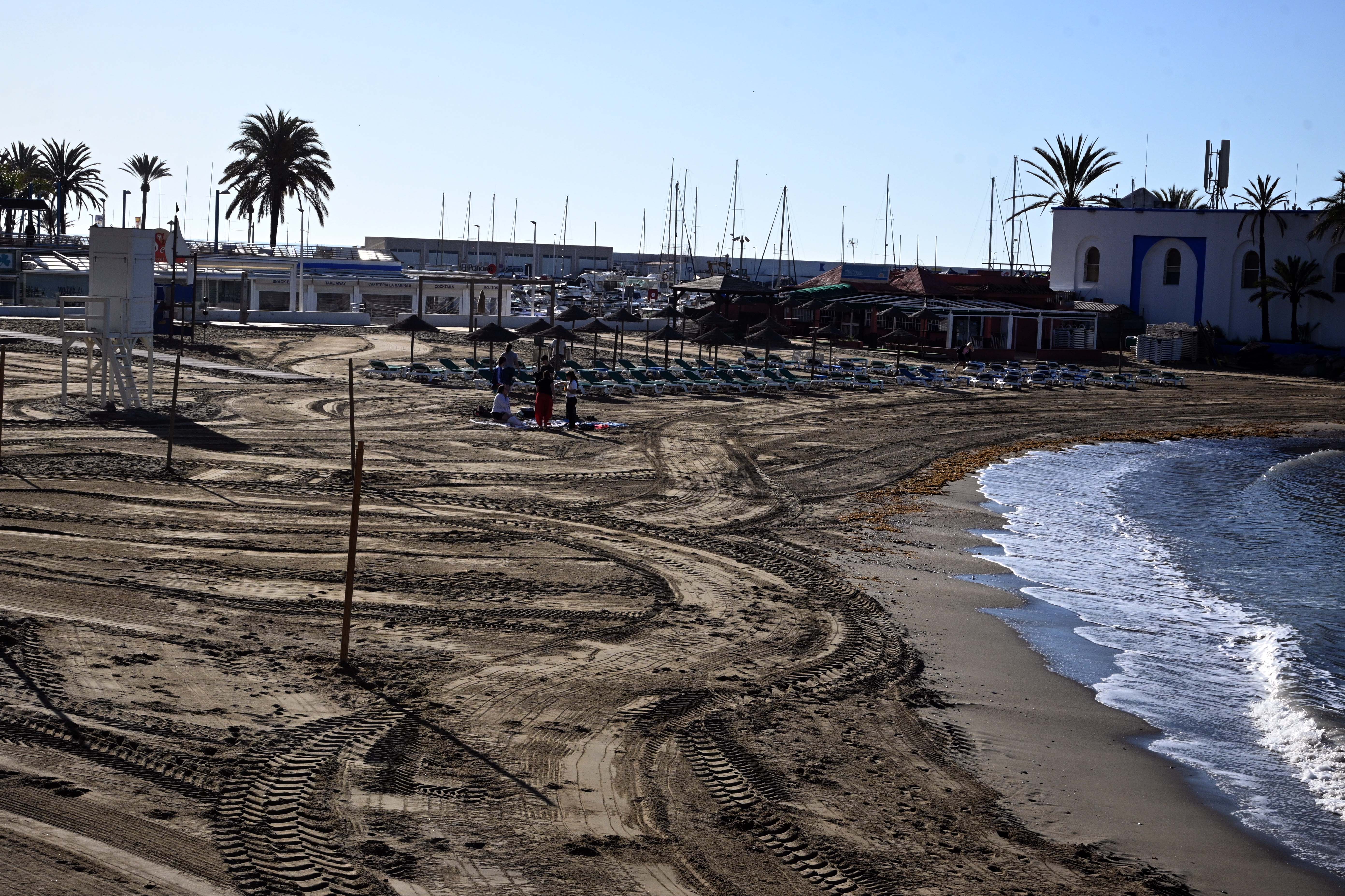 Playa de El Faro in Marbella.