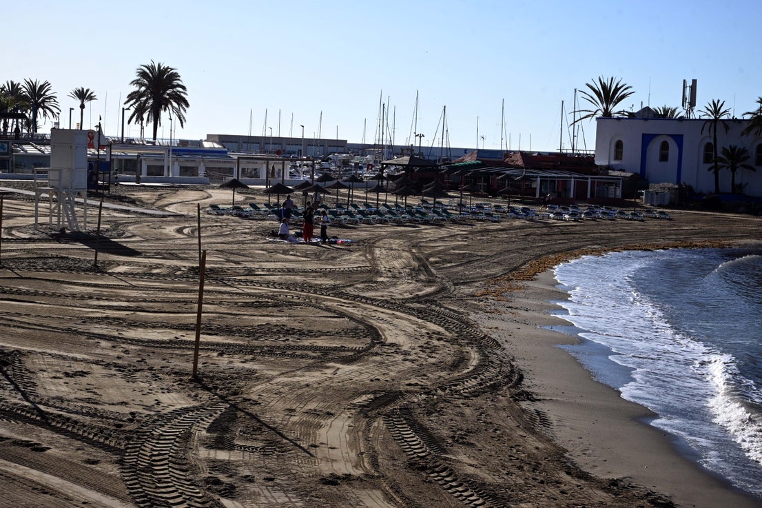 Playa de El Faro in Marbella.