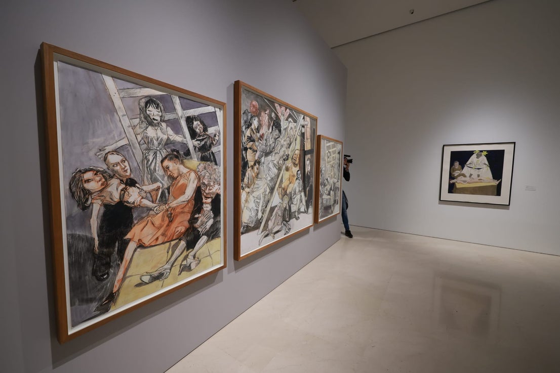 Work by Paula Rego is on display at the Malaga Picasso museum until 21 August 2022.