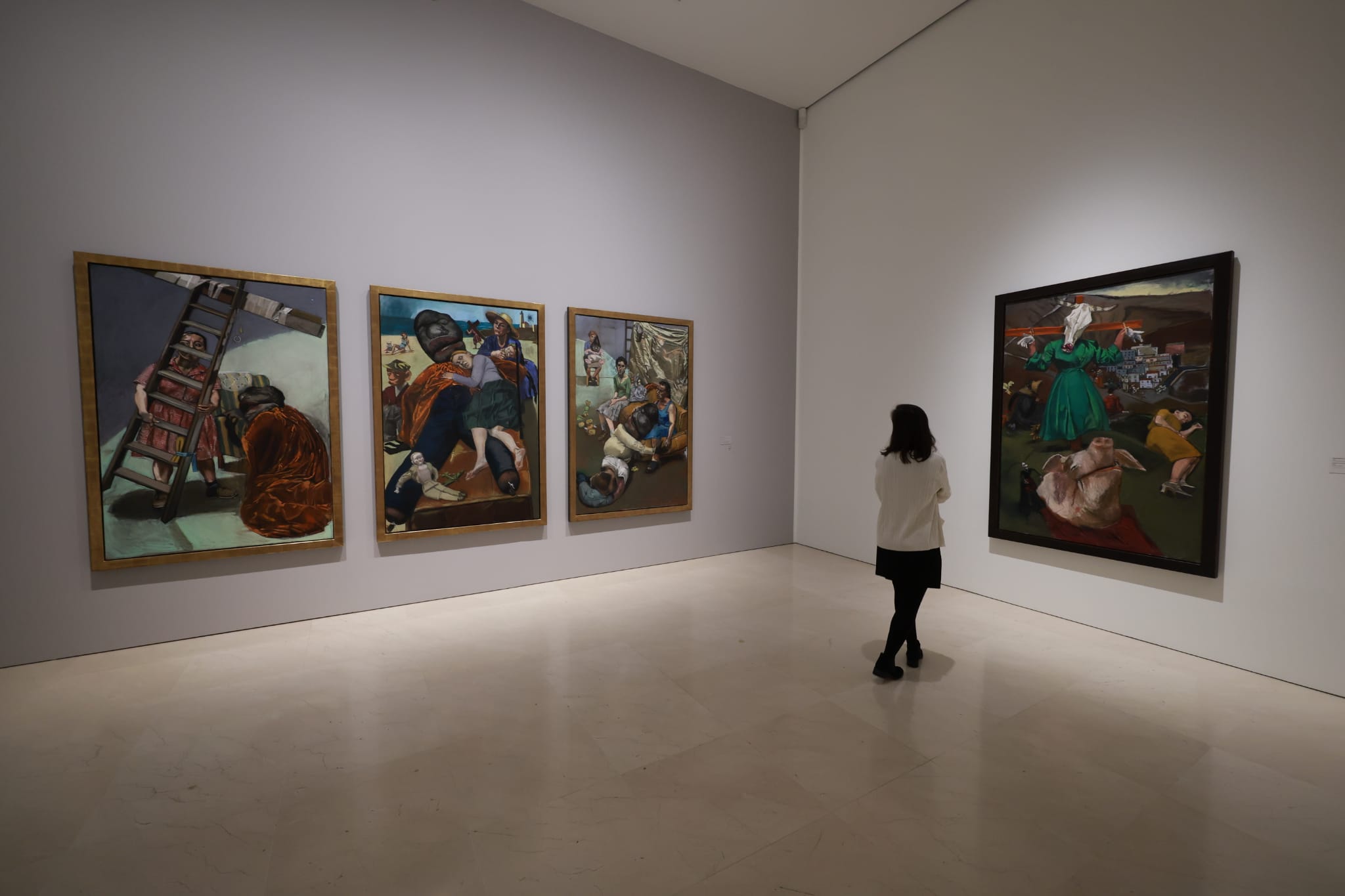 Work by Paula Rego is on display at the Malaga Picasso museum until 21 August 2022.