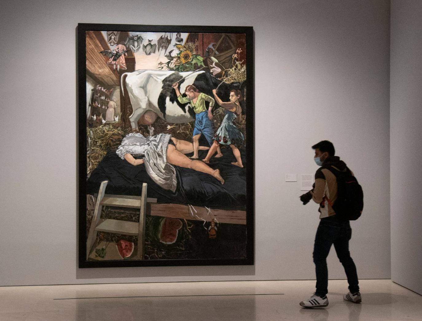 Work by Paula Rego is on display at the Malaga Picasso museum until 21 August 2022.