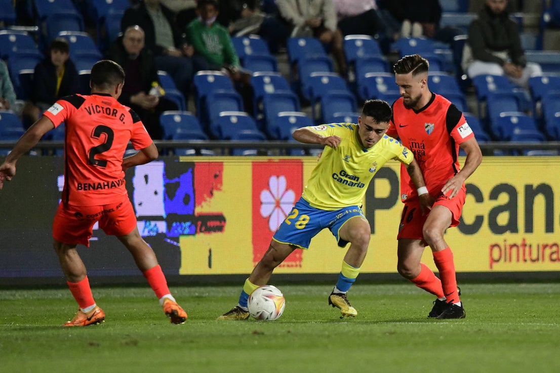 Malaga could not take the three points from Las Palmas.