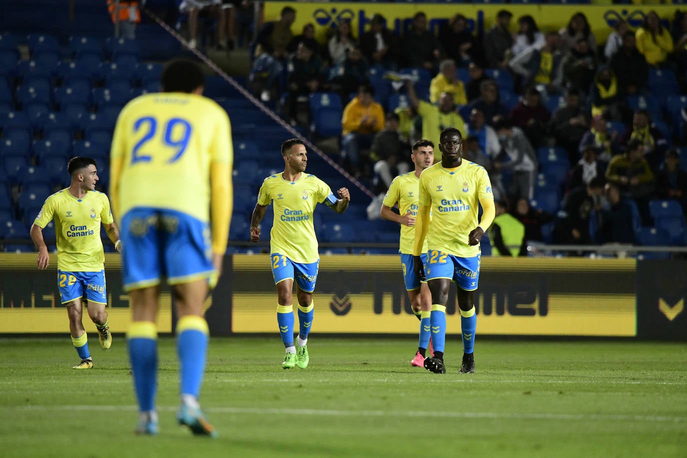 Malaga could not take the three points from Las Palmas.