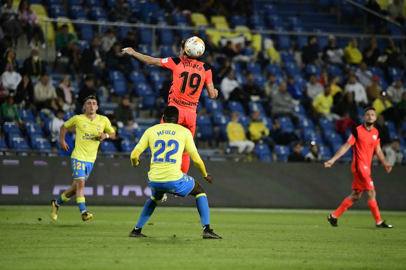 Malaga could not take the three points from Las Palmas.