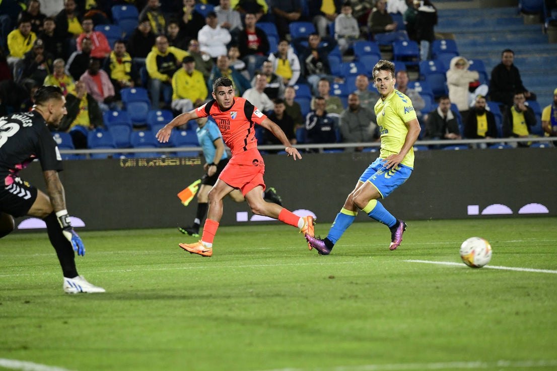 Malaga could not take the three points from Las Palmas. 