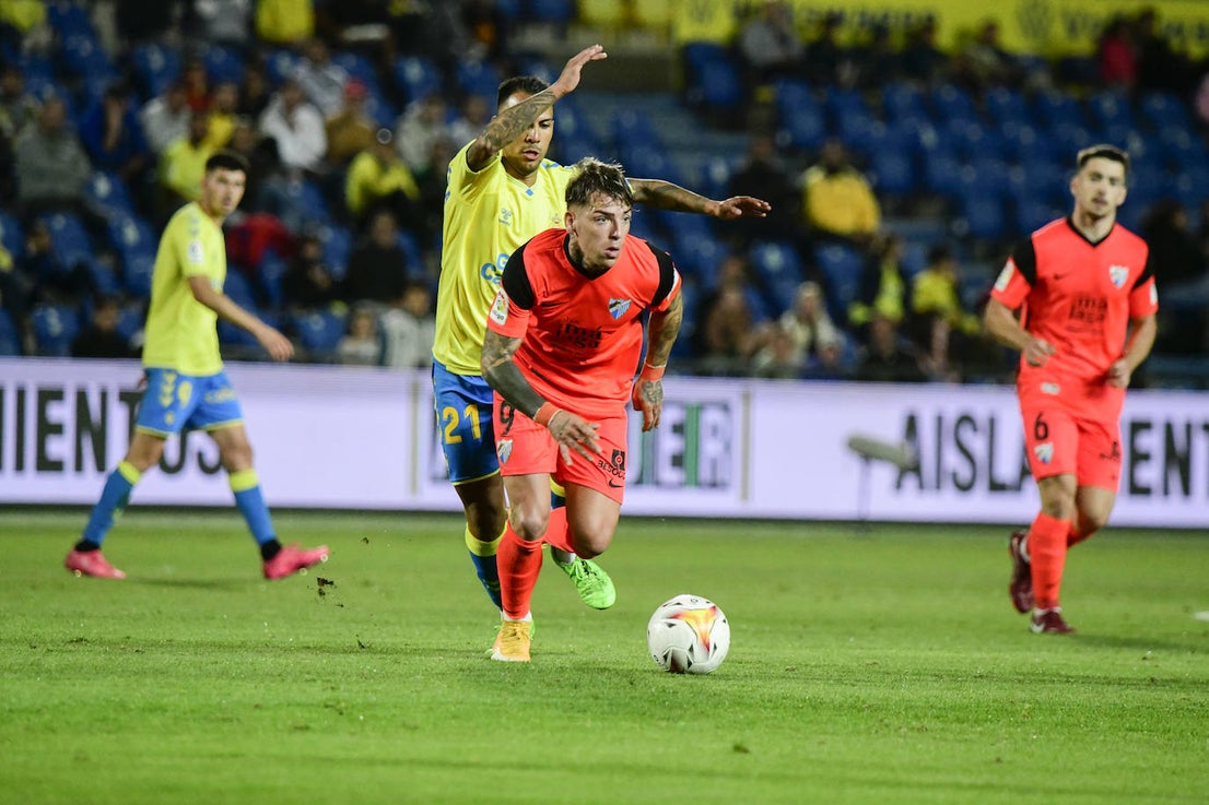 Malaga could not take the three points from Las Palmas.