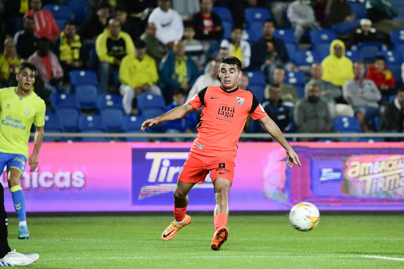 Malaga could not take the three points from Las Palmas.