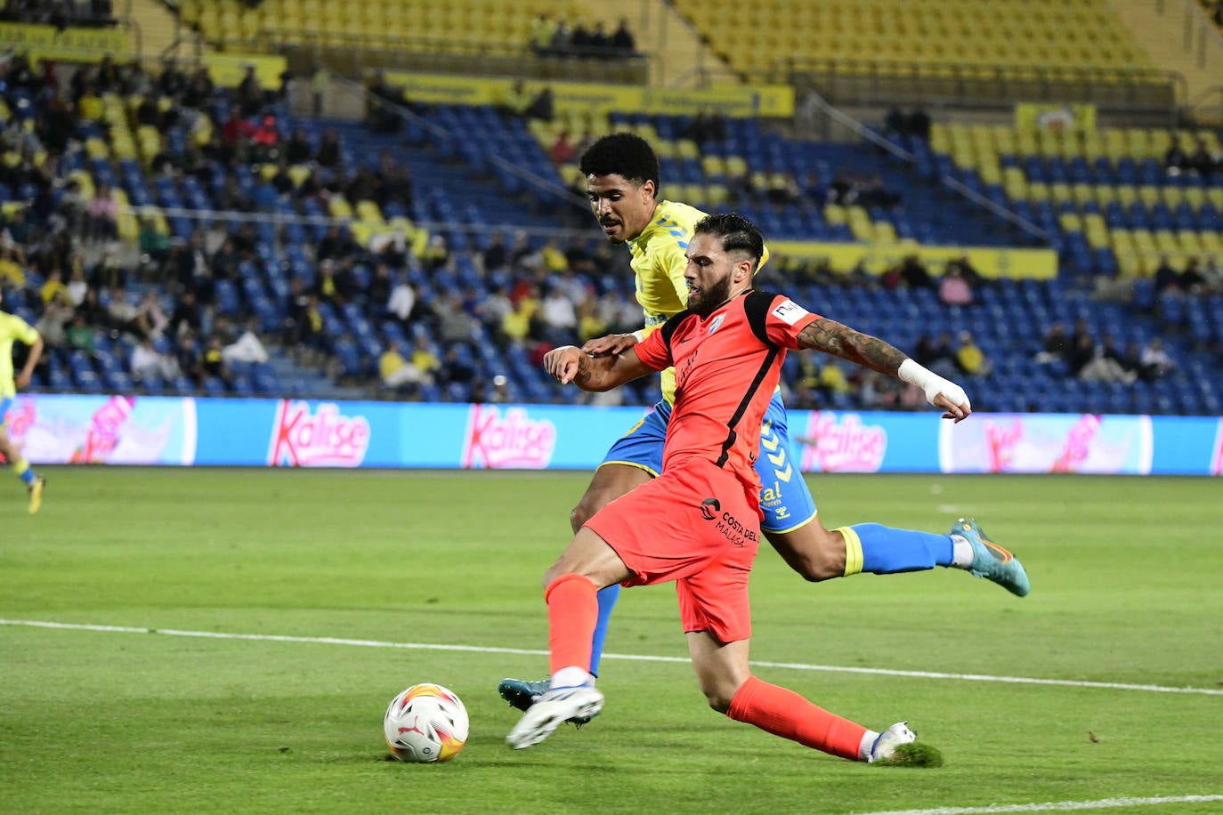 Malaga could not take the three points from Las Palmas.