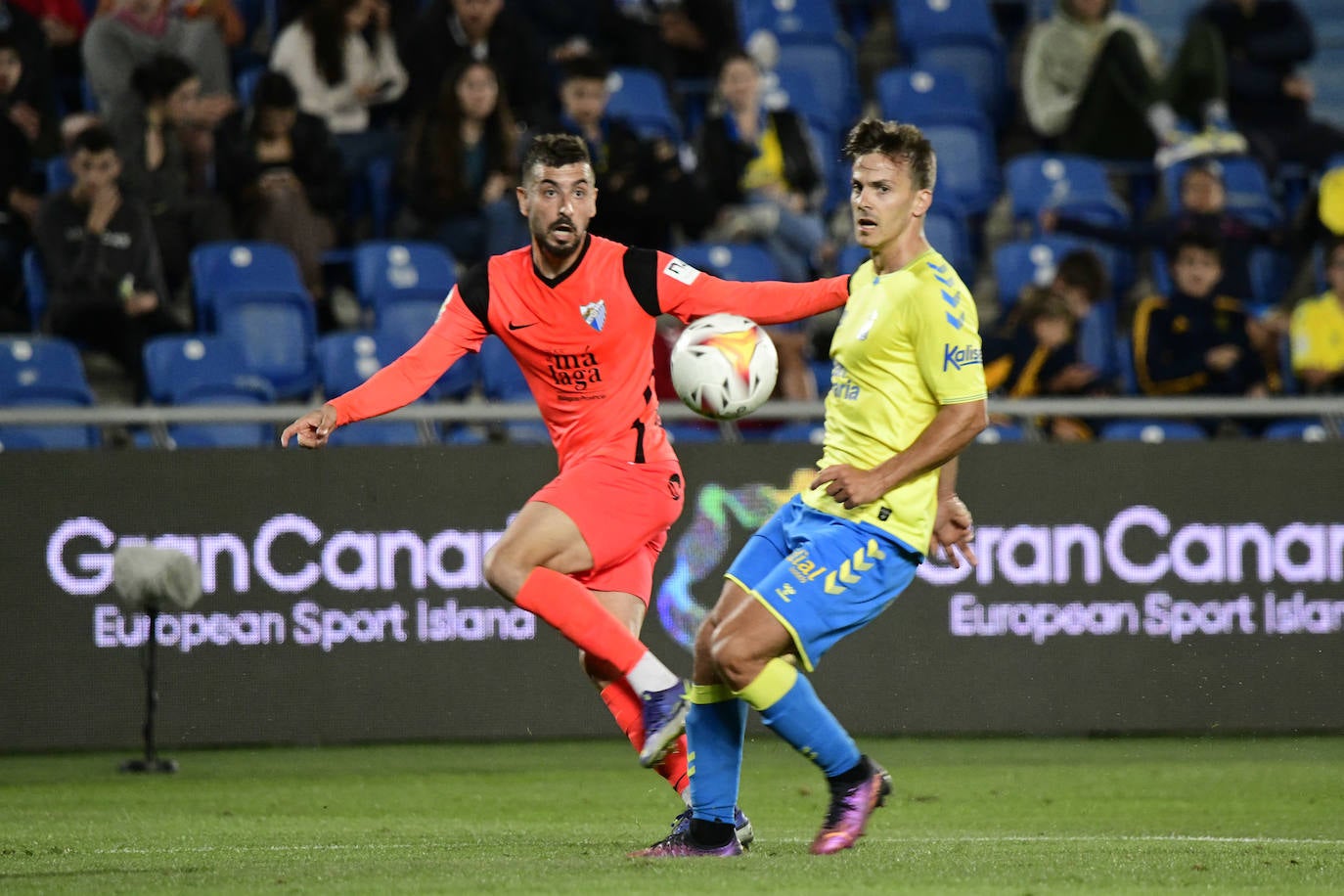 Malaga could not take the three points from Las Palmas.