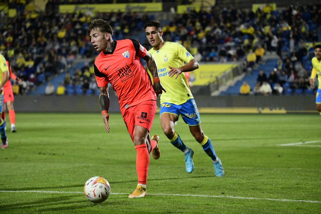 Malaga could not take the three points from Las Palmas.