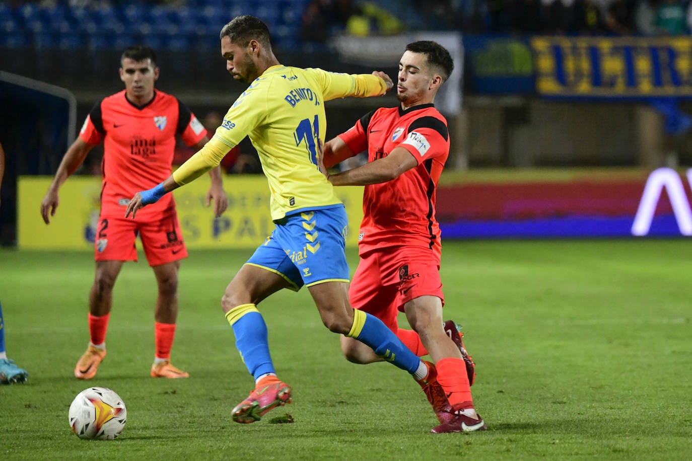Malaga could not take the three points from Las Palmas. 