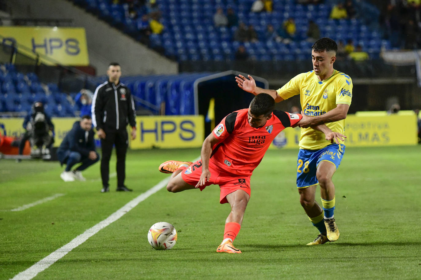 Malaga could not take the three points from Las Palmas. 