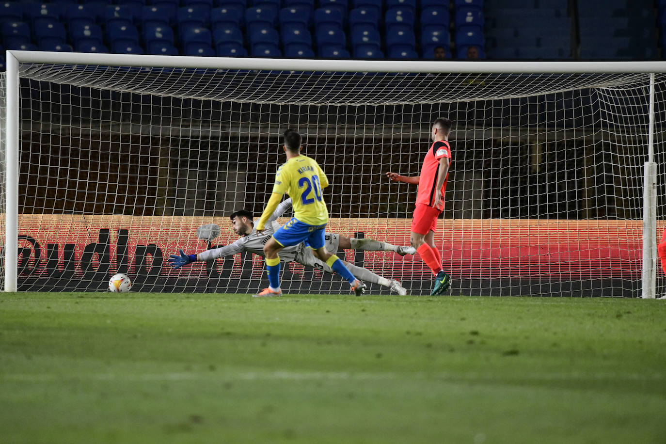 Malaga could not take the three points from Las Palmas. 