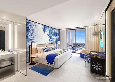 Imagen secundaria 1 - Computer-generated images of the new resort.