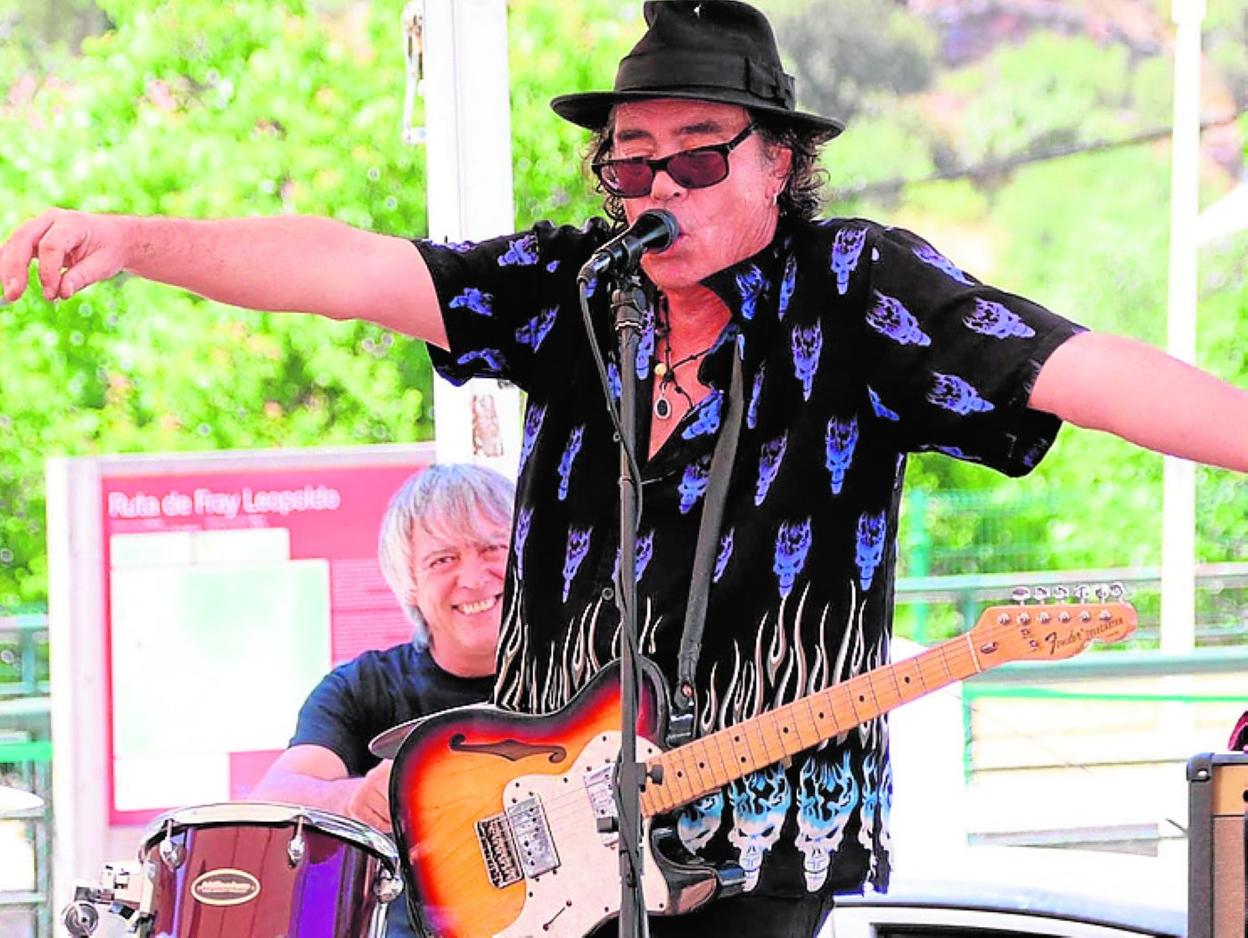 Equis at the Allioli music festival in Jimera de Líbar in 2019. 