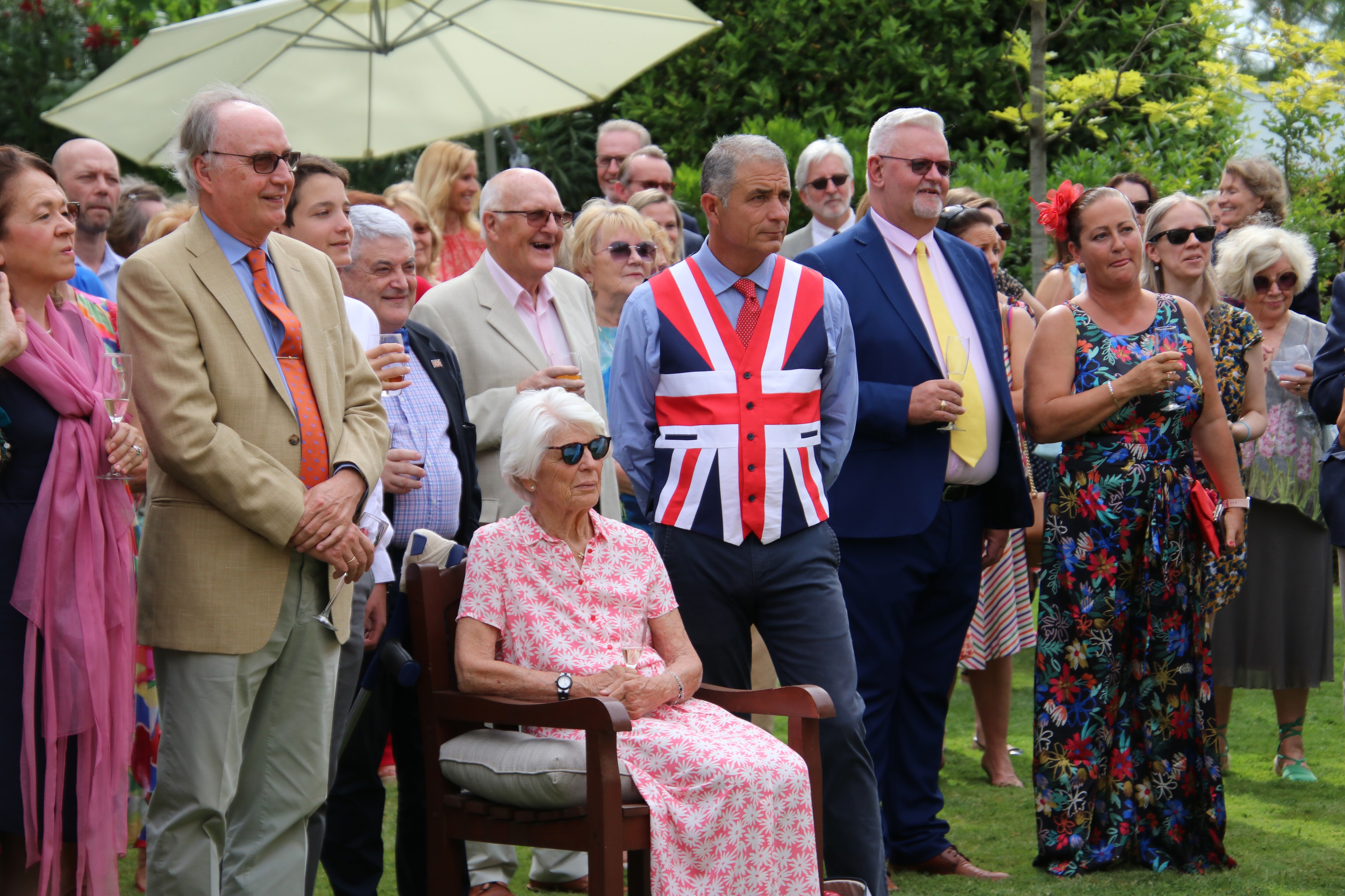 The Queen's Platinum Jubilee was marked in Madrid with a function hosted at the residence of Her Majesty's Ambassador to Spain and Andorra