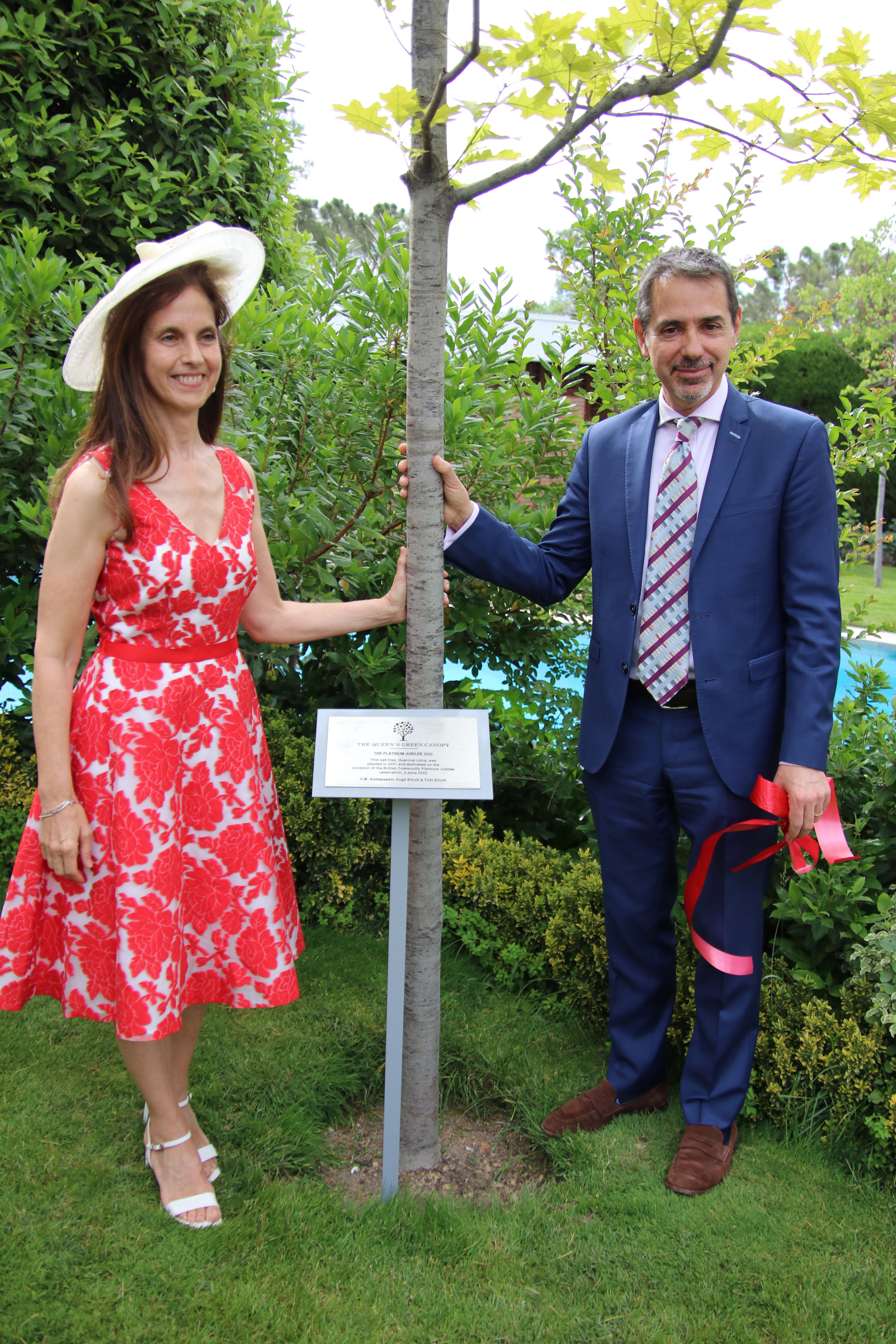 The Queen's Platinum Jubilee was marked in Madrid with a function hosted at the residence of Her Majesty's Ambassador to Spain and Andorra