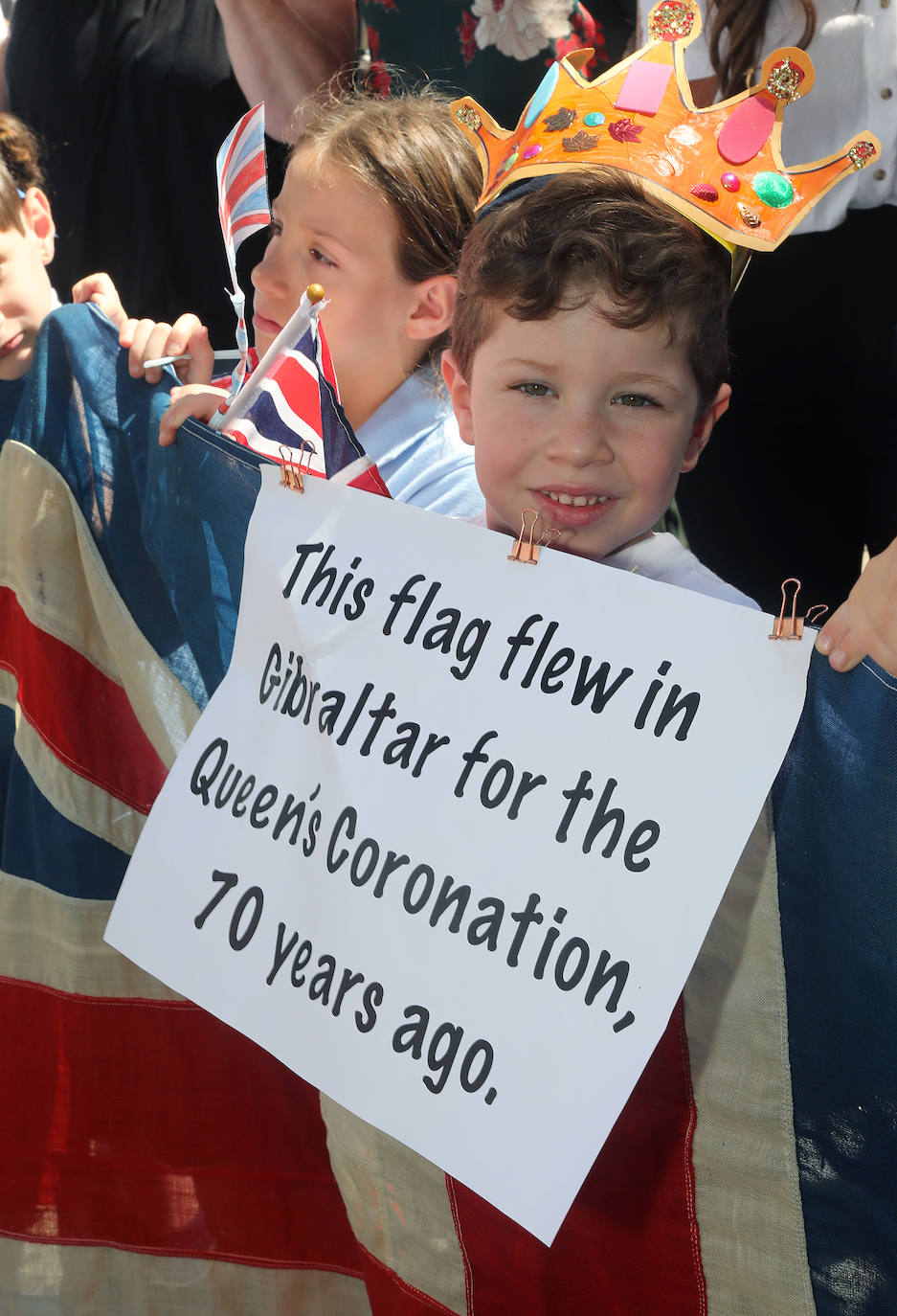 The Earl and Countess of Wessex during their second royal visit to the Rock