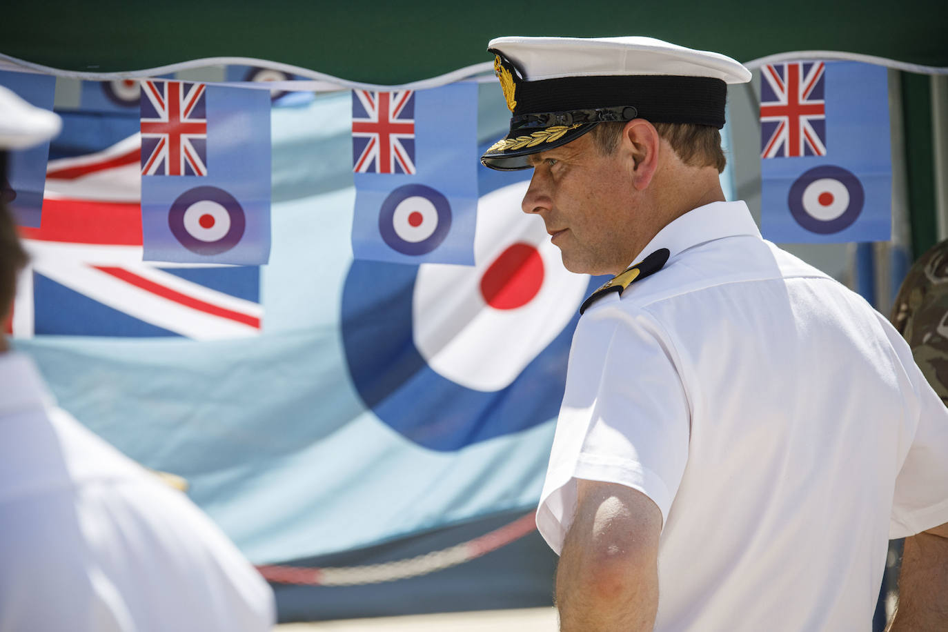 The Earl and Countess of Wessex during their second royal visit to the Rock