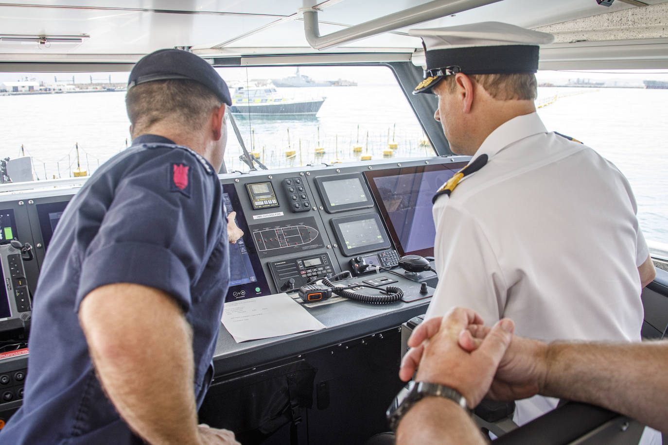 The Earl and Countess of Wessex during their second royal visit to the Rock