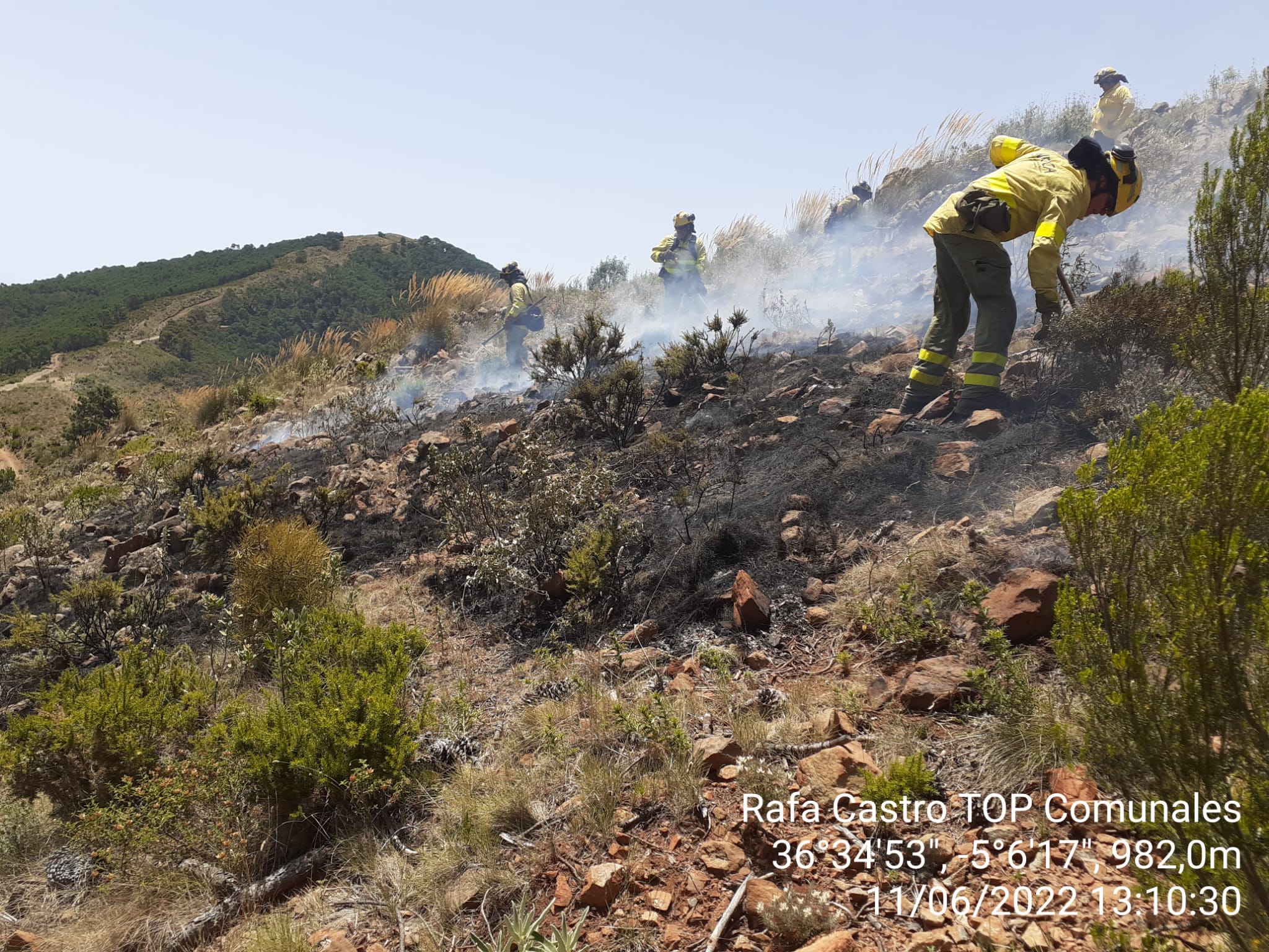 Sierra Bermeja forest fire declared ‘controlled’, one week after it started