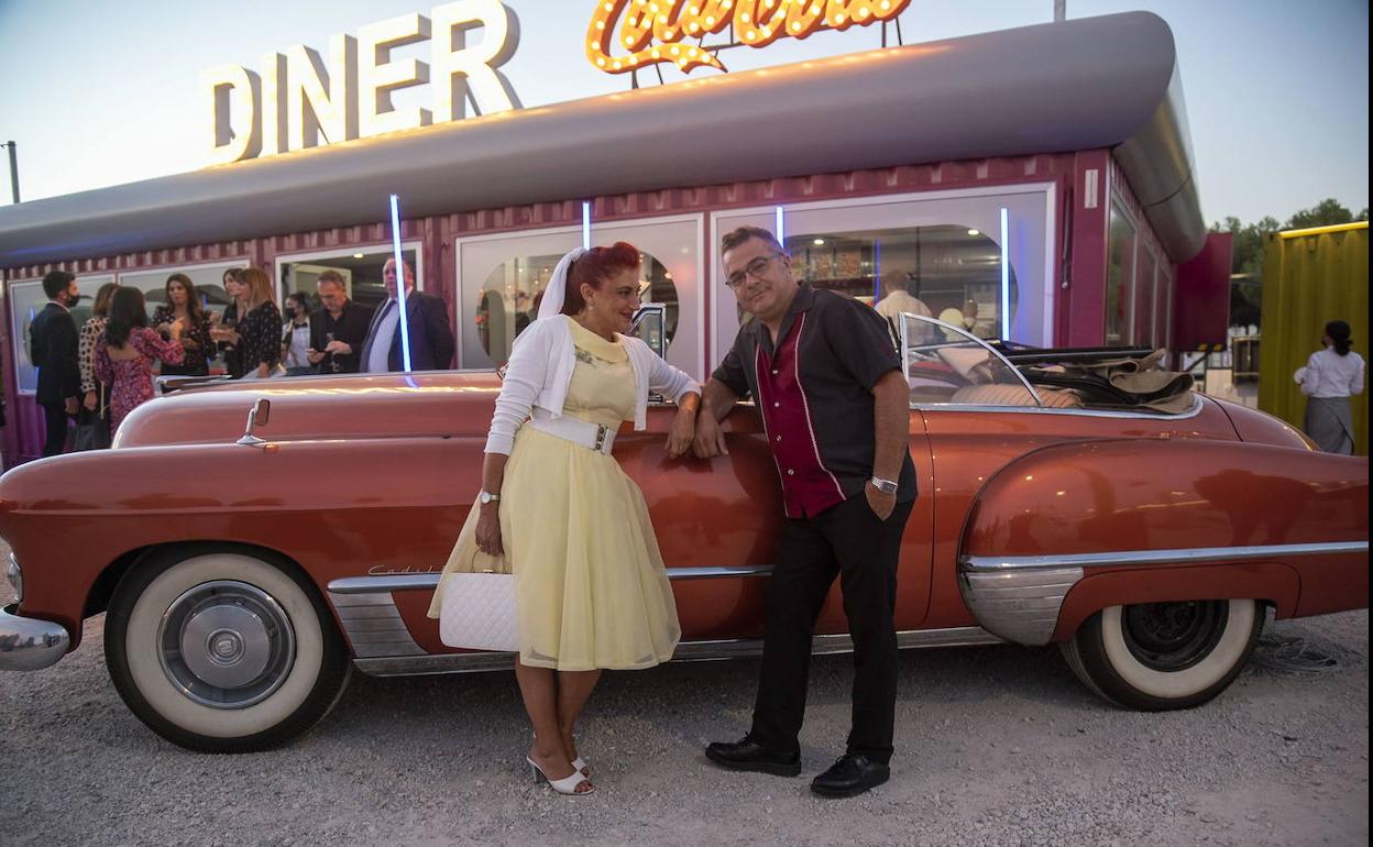 Grease spirit at the Malaga drive-in.