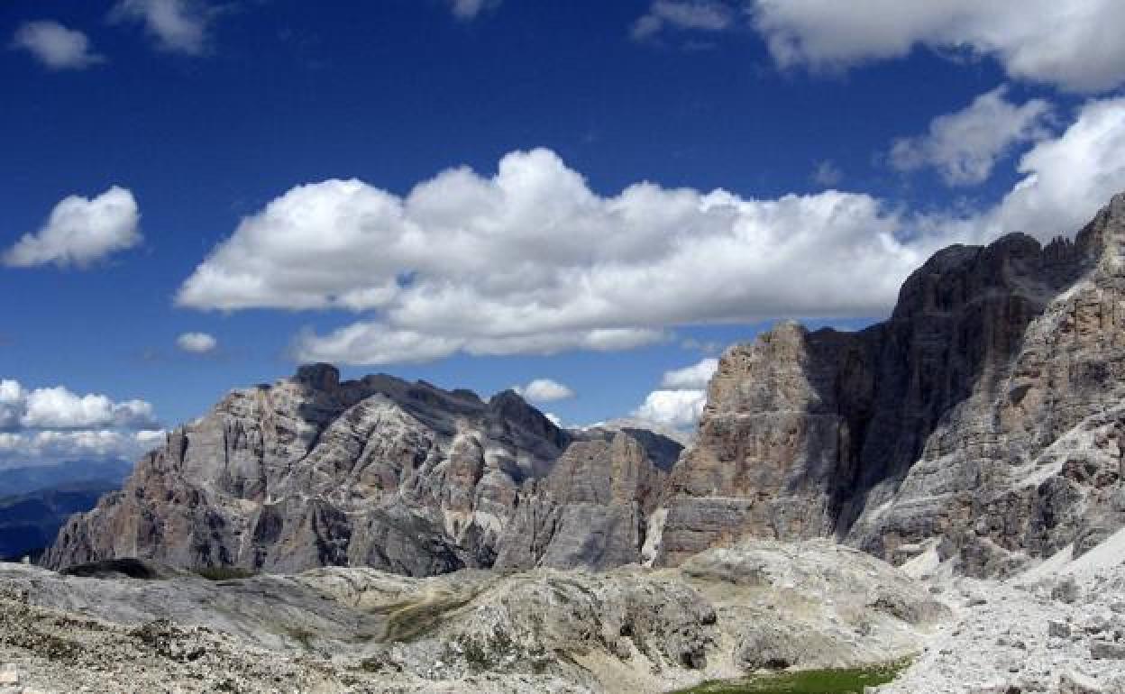 The Dolomites, in the eastern Italian Alps 