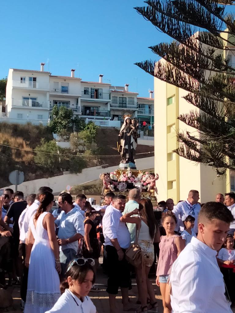 Virgen del Carmen en El Morche (Torrox)