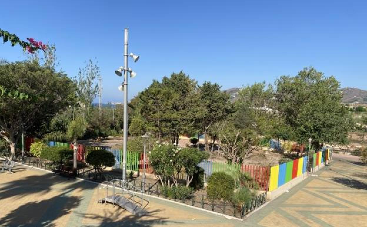 Nerja's Verano Azul park was in a bad state of repair 
