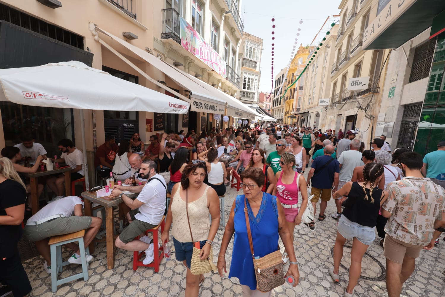 Photos: The first Saturday of Malaga Feria 2022, in pictures